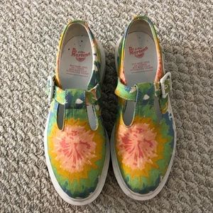 Dr. Martens tye-due shoe